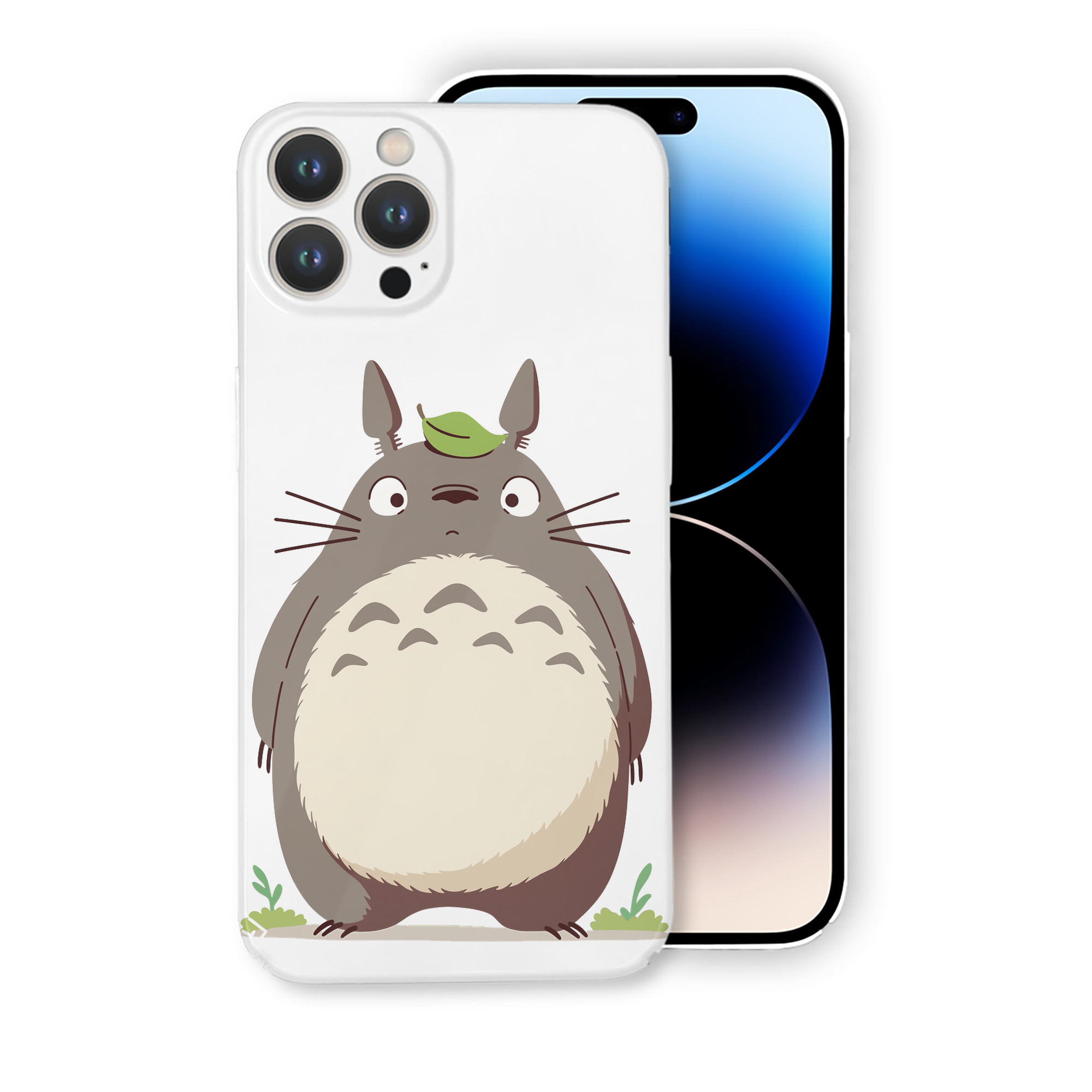 （画像用） となりのトトロ 草壁メイ 草壁サツキ My Neighbor Totoro Satsuki Kusakabe Mei Kusakabe 【iPhone 14シリーズ対応】ハードケース